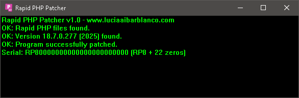 Rapid PHP Patcher image 1