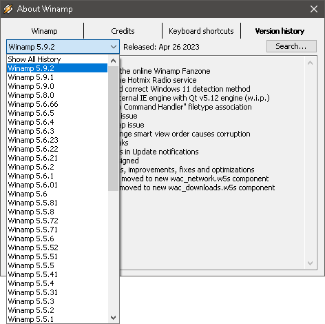 Winamp fixed for Windows 10/11 image 2