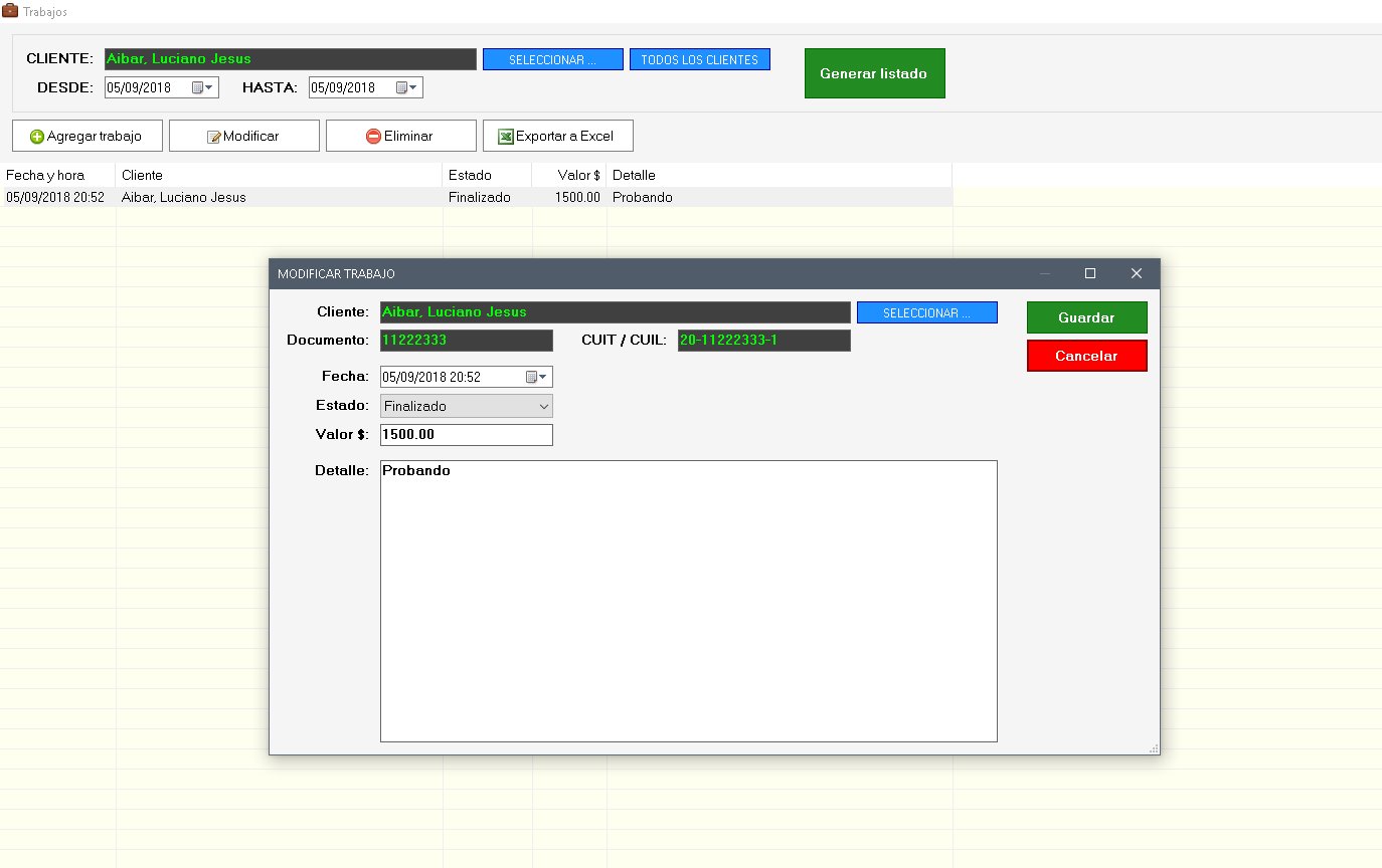 Mis Clientes screenshot 2